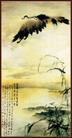 鶩, 顏小梅國畫, 嶺南畫派風格