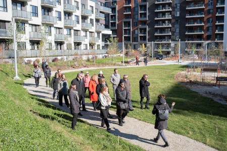 LaSalle Taishan Park inauguration, calligraphy design by Ngan Siu Mui