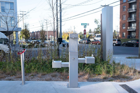 LaSalle Taishan Park inauguration, calligraphy design by Ngan Siu Mui