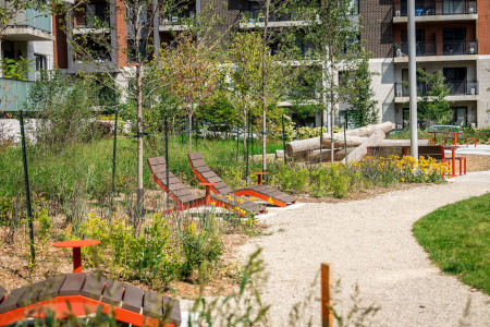 LaSalle Taishan Park inauguration, calligraphy design by Ngan Siu Mui