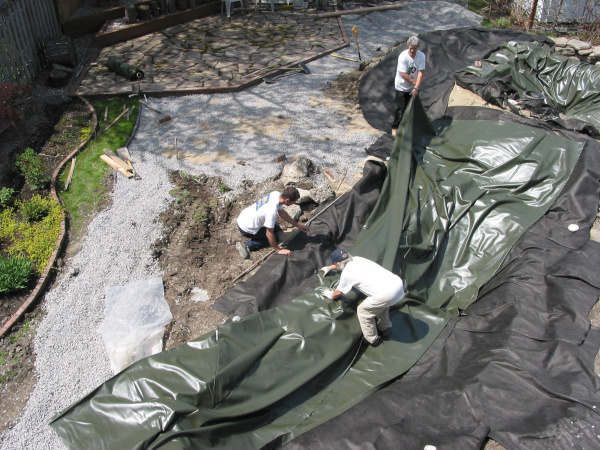 Ngan Siu Mui's Garden Pond, Construction Plan by Jean-Yves Pelletier, 2011