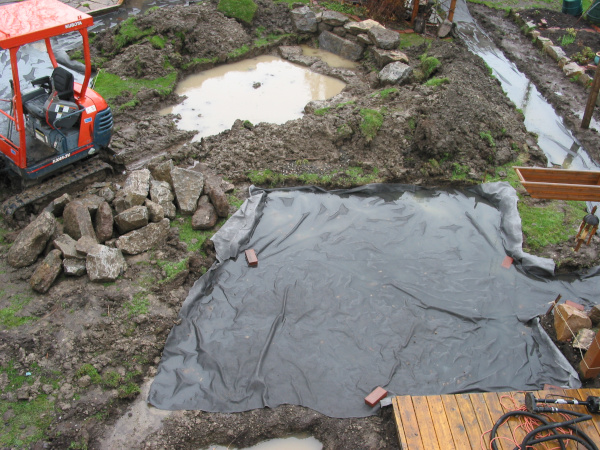 Ngan Siu Mui's Garden Pond, Construction Plan by Jean-Yves Pelletier, 2011