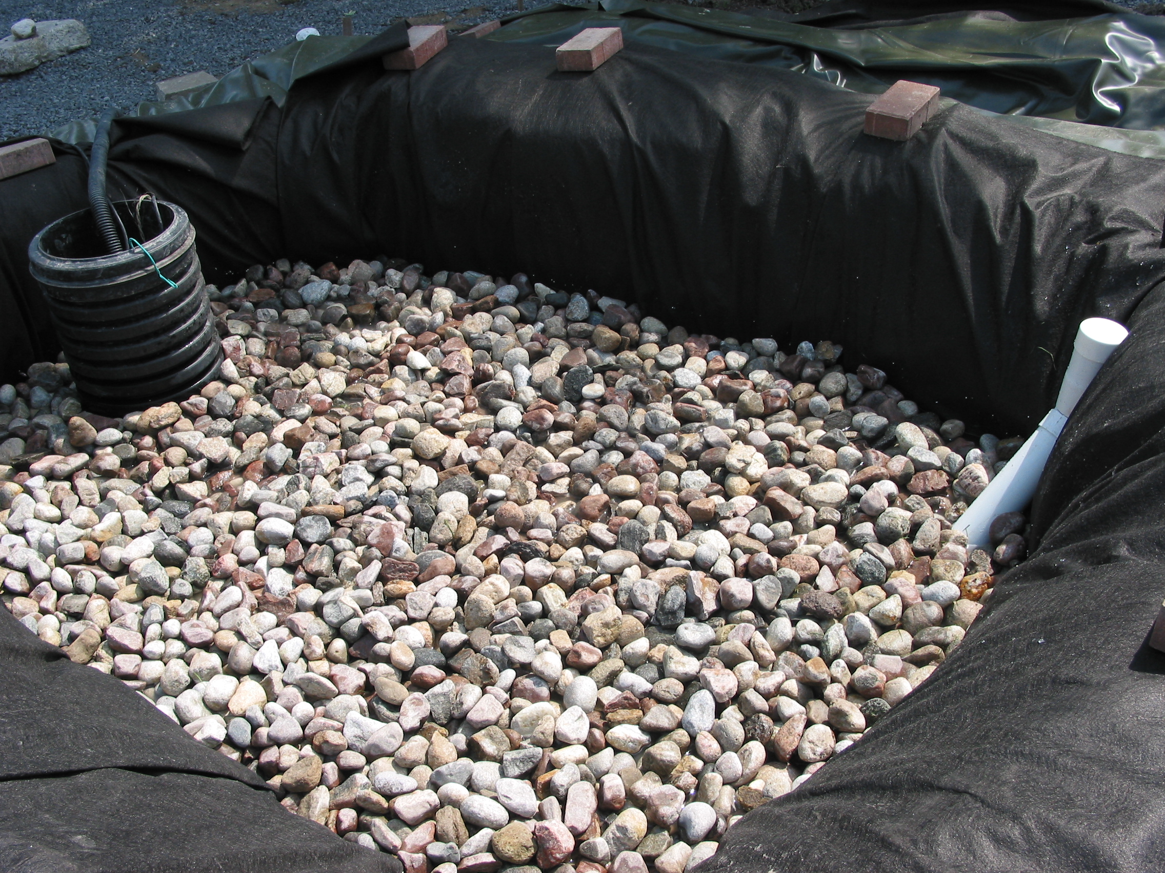 Ngan Siu Mui Garden Pond, Designing and Finishing Construction by Jean-Yves Pelletier, 2011