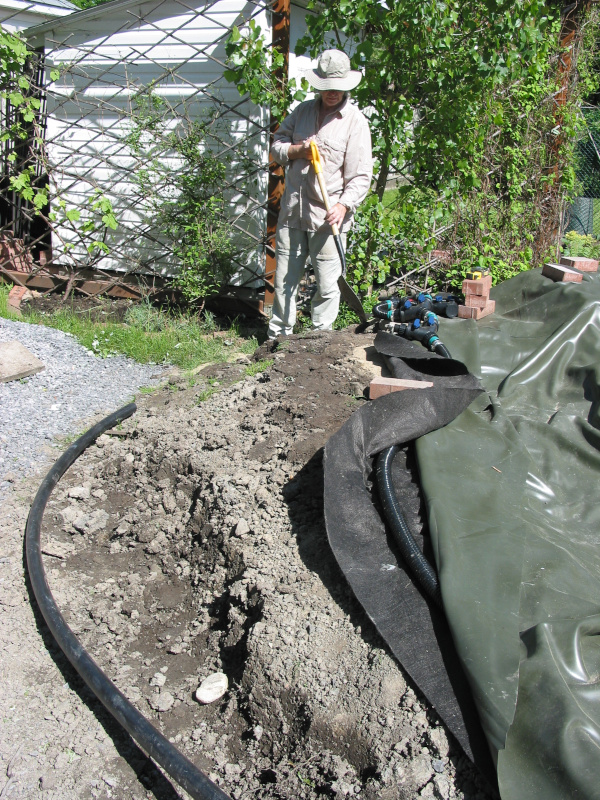 Ngan Siu Mui Garden Pond, Designing and Finishing Construction by Jean-Yves Pelletier, 2011