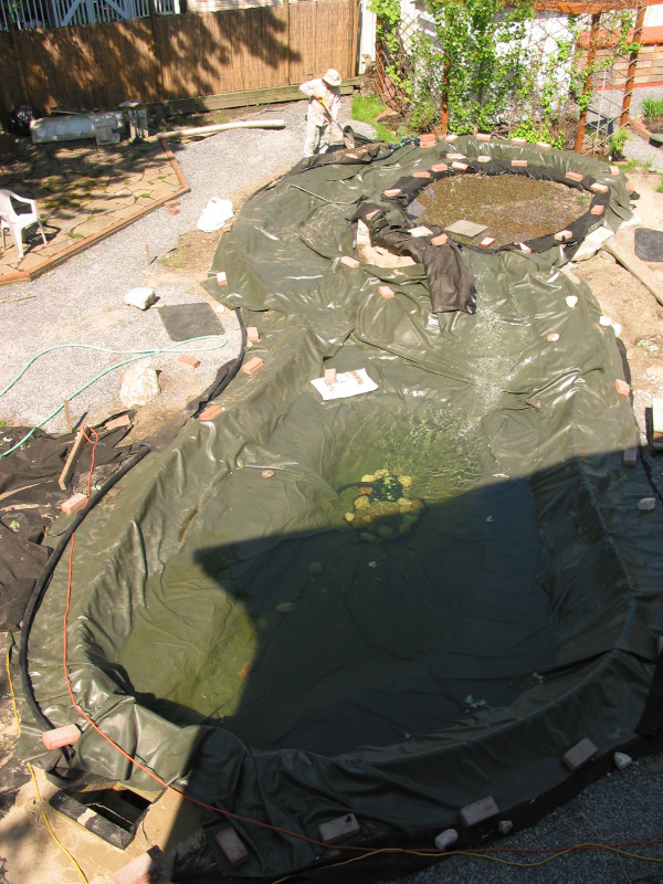 Ngan Siu Mui Garden Pond, Designing and Finishing Construction by Jean-Yves Pelletier, 2011