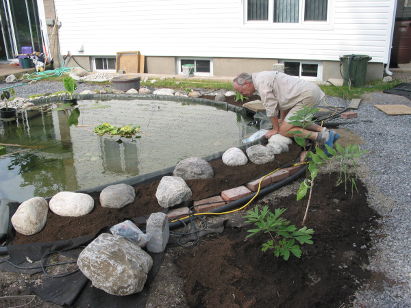 Ngan Siu Mui Garden Pond, Designing and Finishing Construction by Jean-Yves Pelletier, 2011
