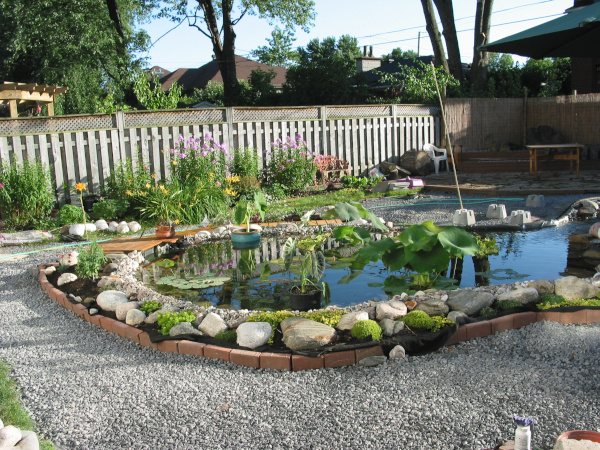 Ngan Siu Mui Garden Pond, Designing and Finishing Construction by Jean-Yves Pelletier, 2011