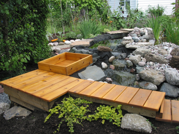 Ngan Siu Mui Garden Pond, Designing and Finishing Construction by Jean-Yves Pelletier, 2011