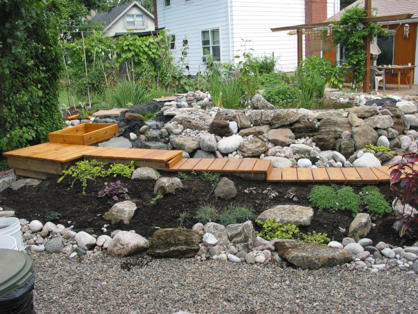 Ngan Siu Mui Garden Pond, Designing and Finishing Construction by Jean-Yves Pelletier, 2011